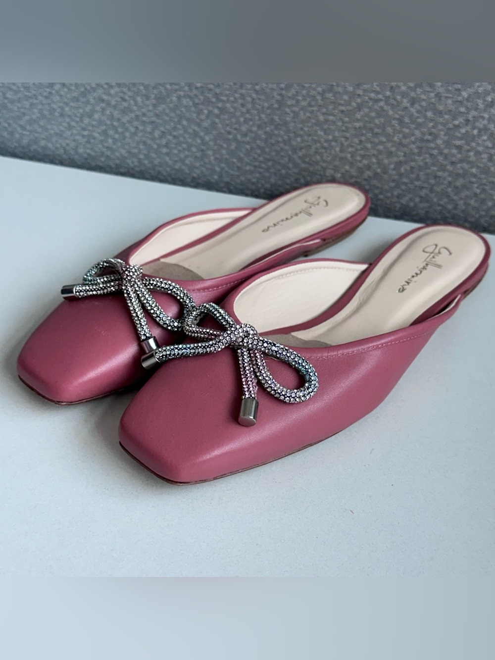 Guilhermina ballet flat mules .- Anthropologie - size 8